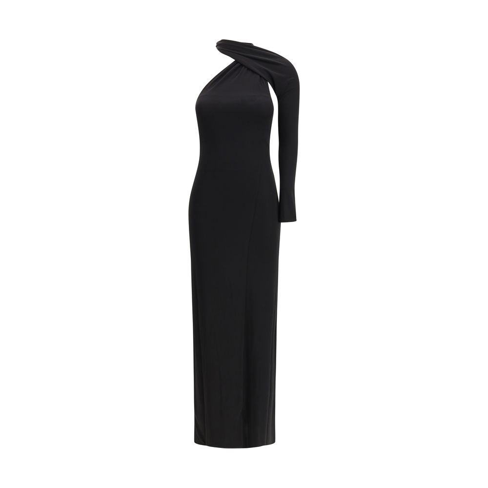 Black Viscose Cocktail Dress