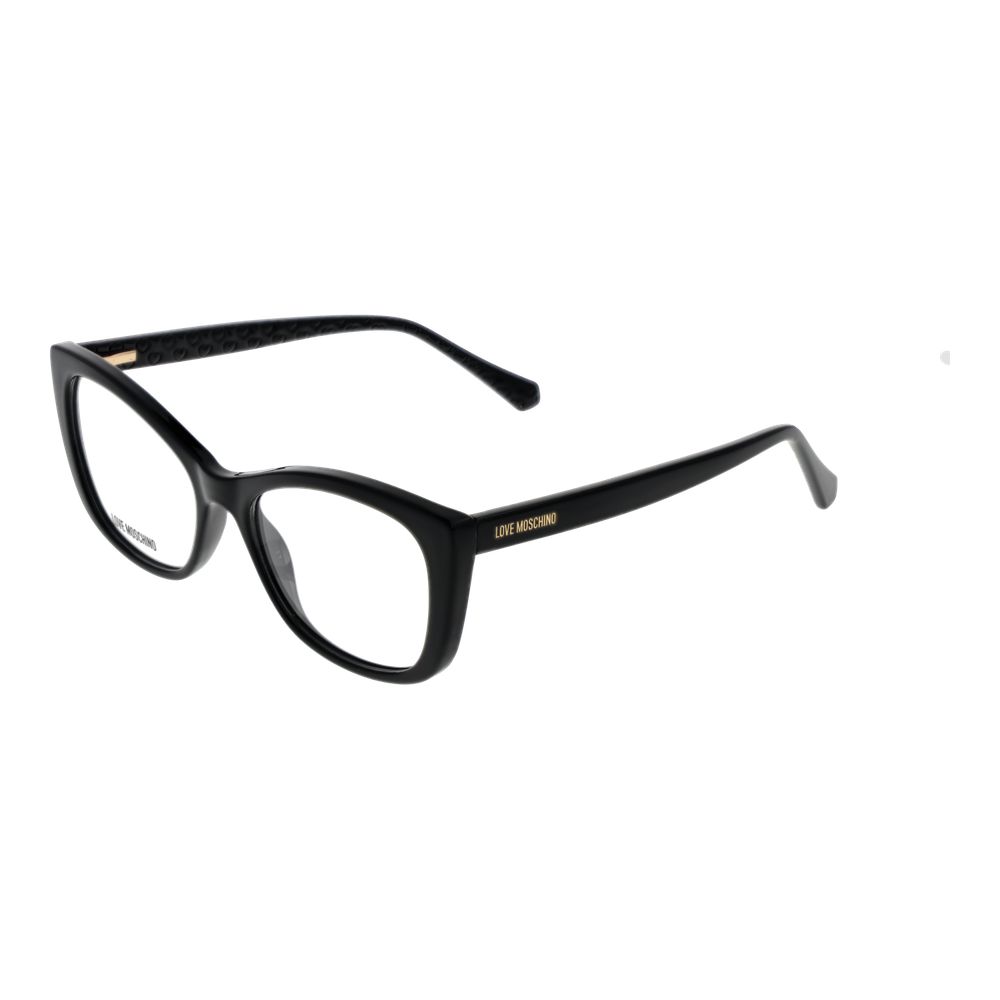Love Moschino Black Cellulose Propionate Glasses (frames) Accessory - Women