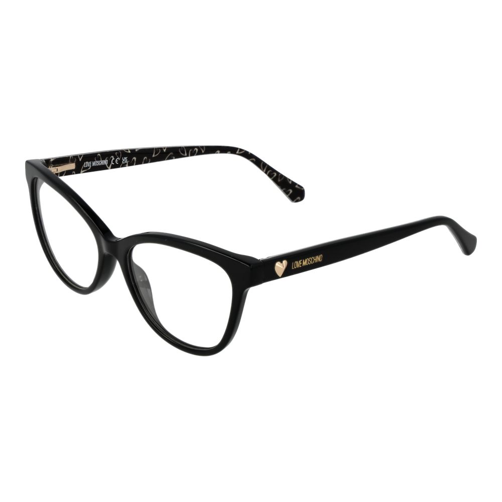 Love Moschino Black Acetate Glasses (frames) Accessory - Women
