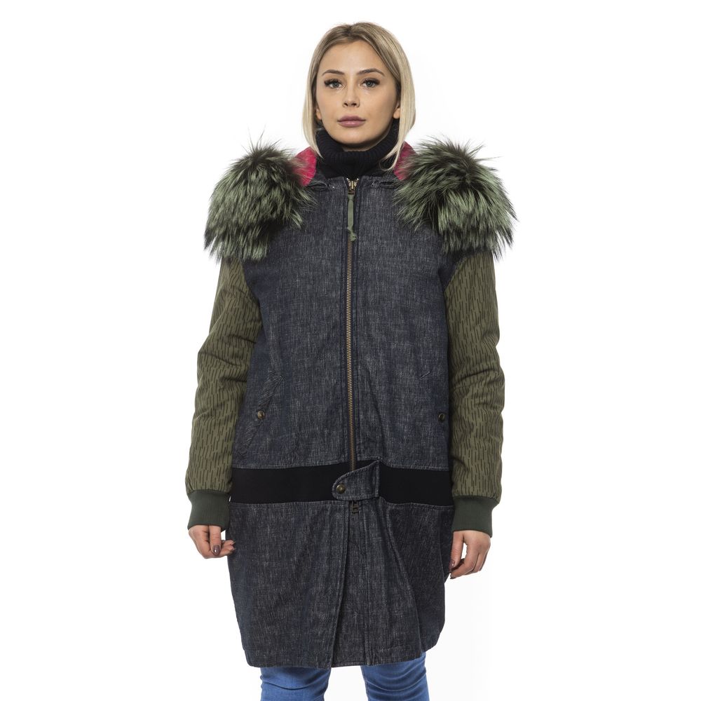 MrMrs Italy Gray Leather Women Bomber Womens Jacket