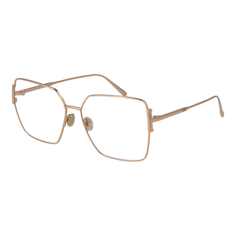 Tod's Gold Metal Glasses (frames) Accessory - Women