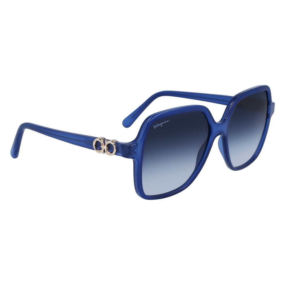 Blue Injected Sunglasses - Thumbnail 3