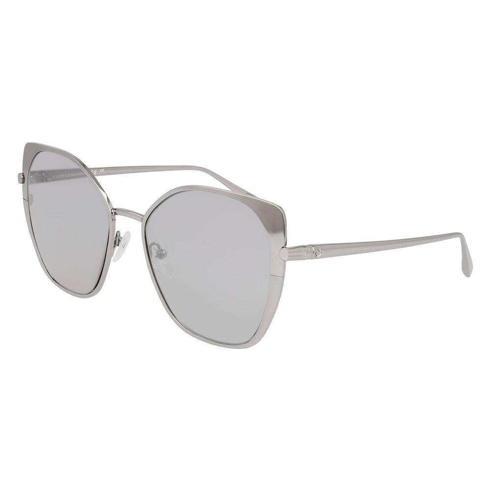 Gray Metal Sunglasses