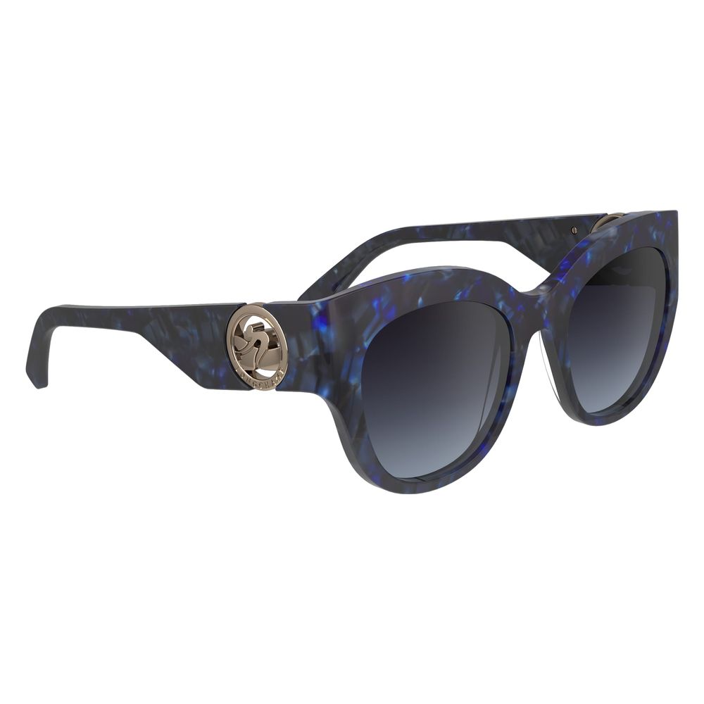 Blue Acetate Sunglasses - Thumbnail 3