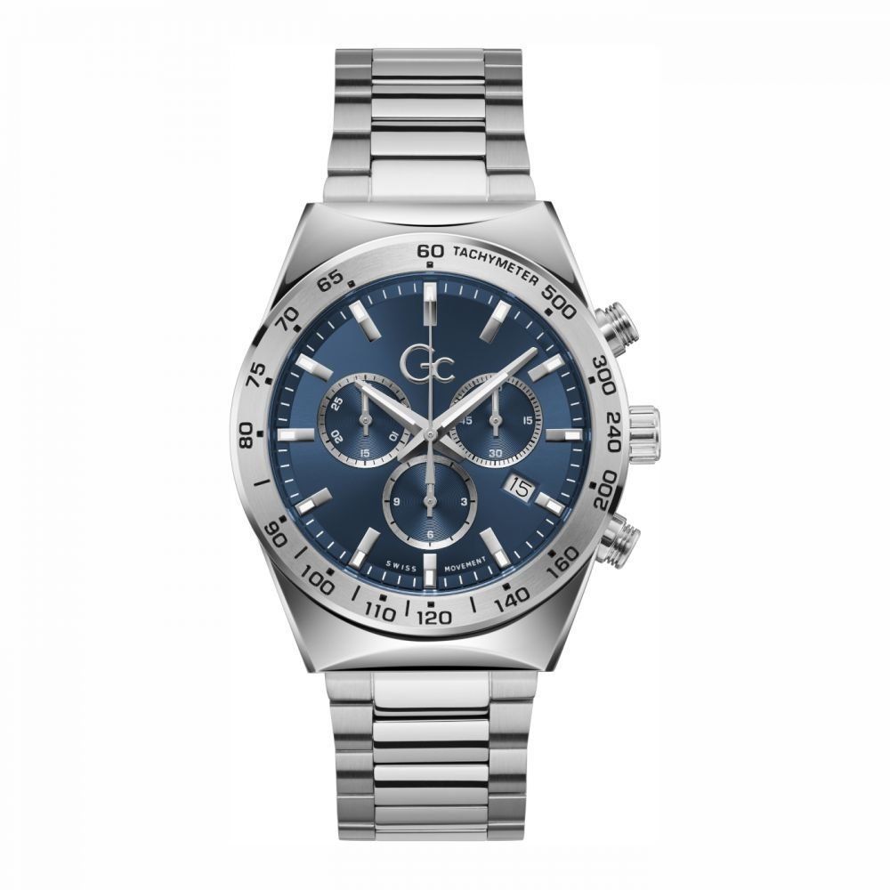 GC Gray Stainless Steel Dress Men's Watch