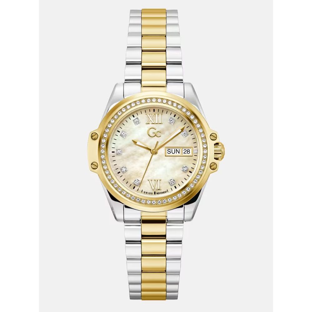 GC Gray Stainless Steel Dress Womens Watch 341$