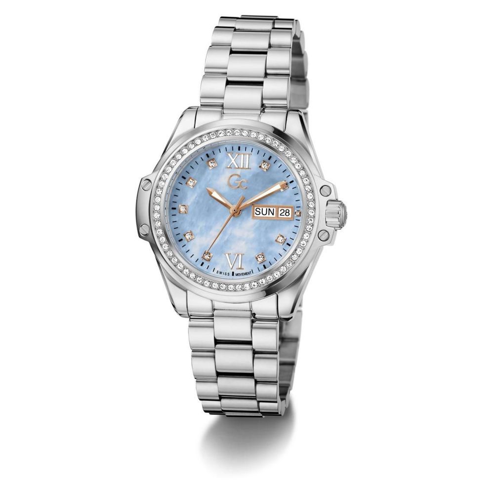 GC Gray Stainless Steel Dress Womens Watch 315$