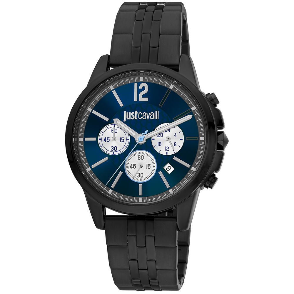 Black Stainless Steel Dress Watch