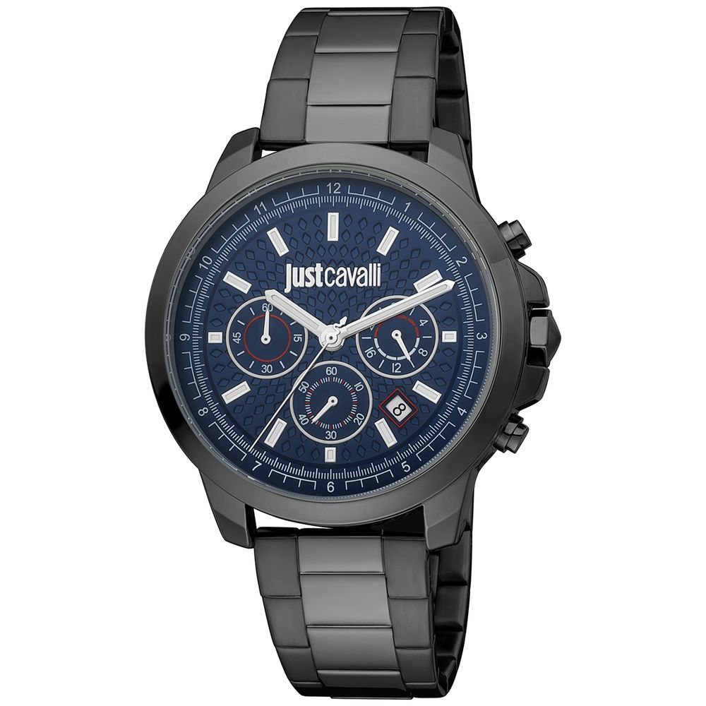 Black Stainless Steel Sport Watch