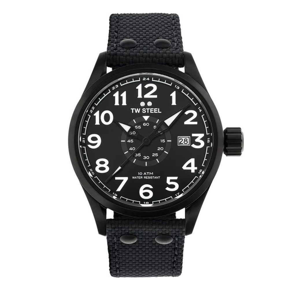 TW Steel Black Fabric Sport Men's Watch