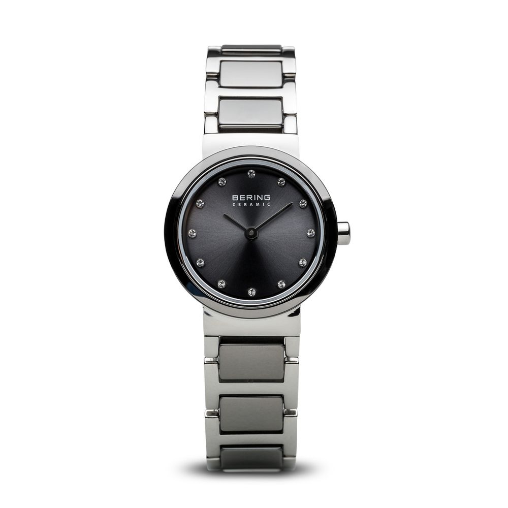 BERING Silver Stainless Steel Dress Womens Watch 172$