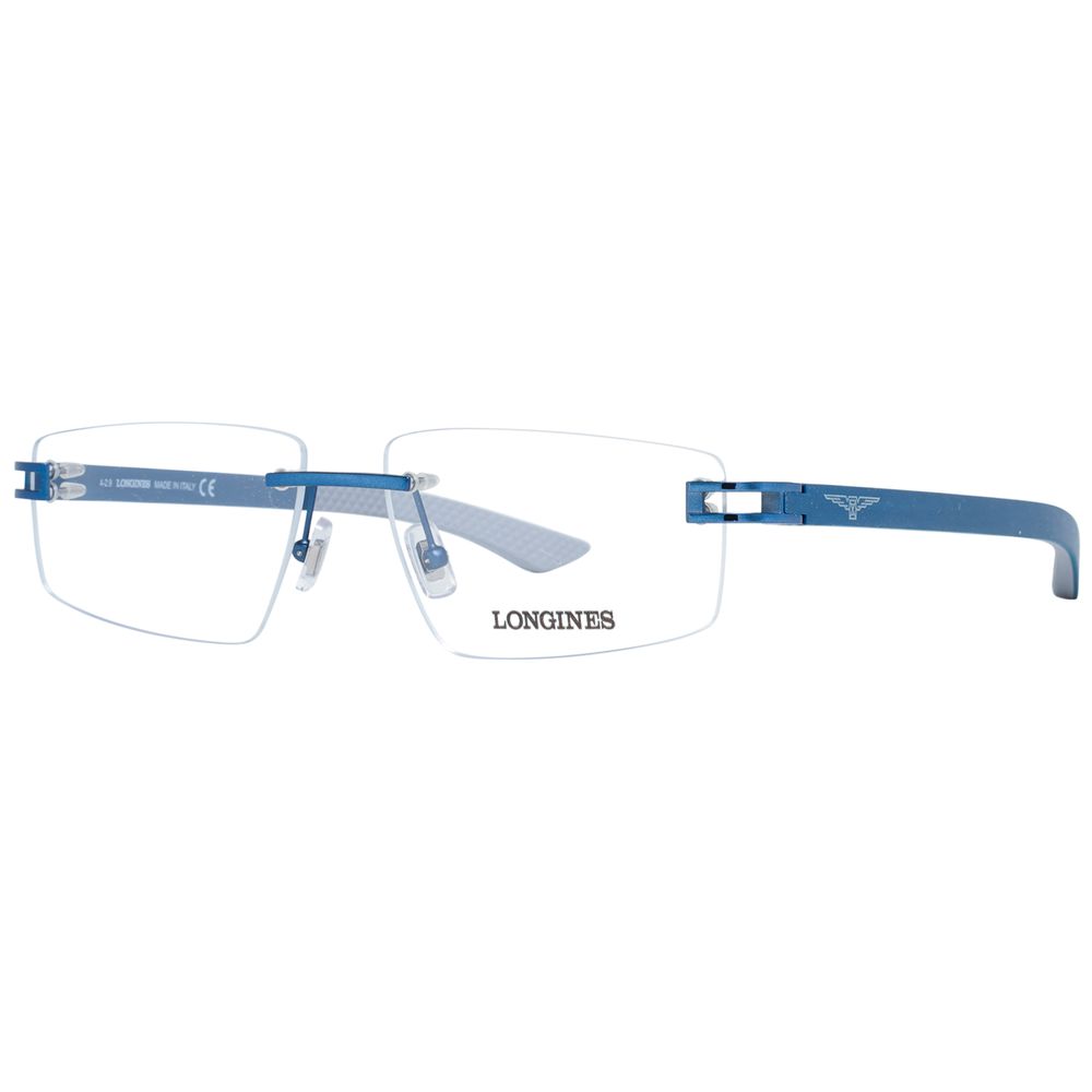 Longines Blue Metal Glasses Men's (Frames)