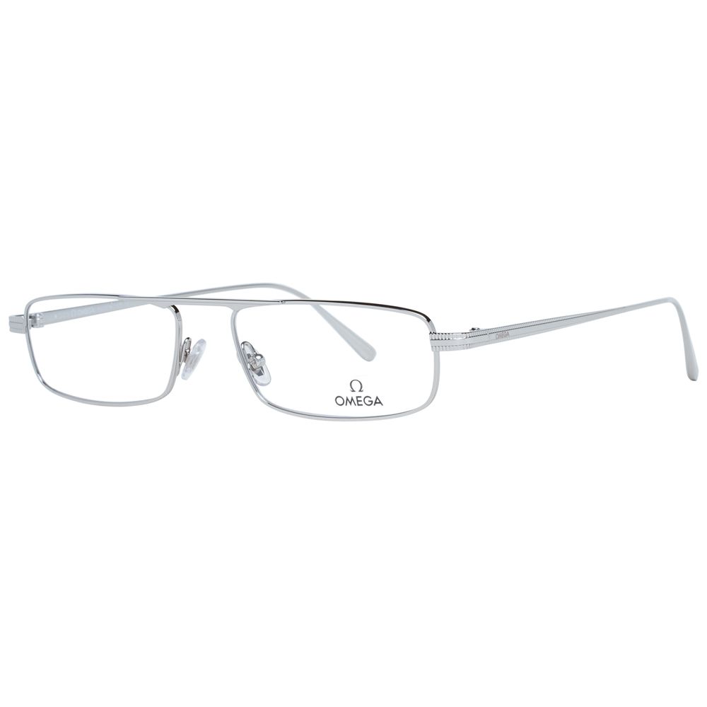 Omega Gray Metal Glasses Men's (Frames)