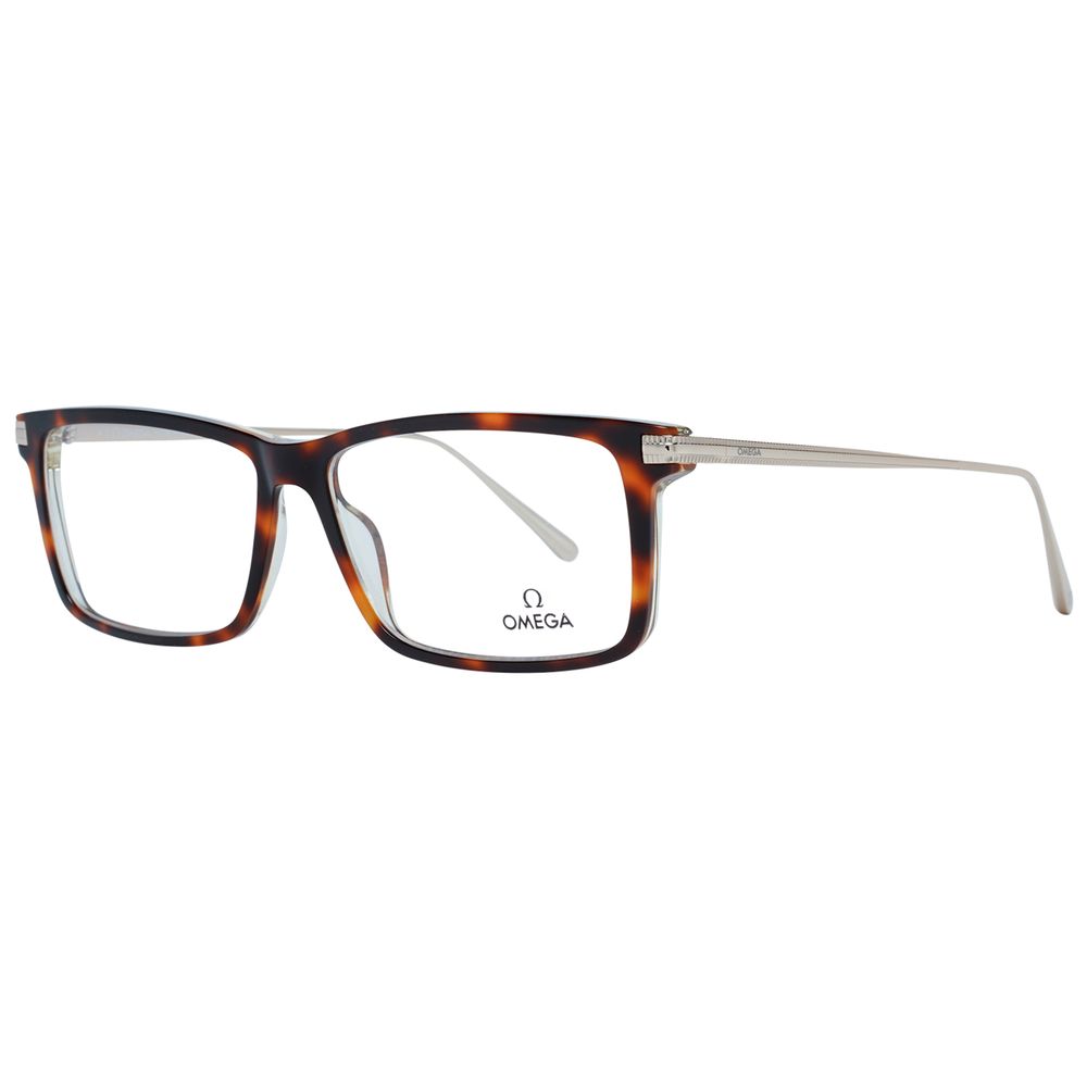 Omega Brown Acetate Glasses Men's (Frames)