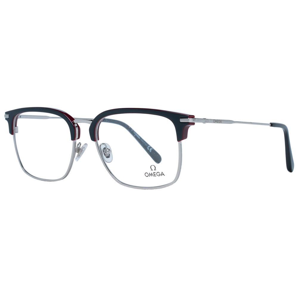 Omega Gray Metal Glasses Men's (Frames)