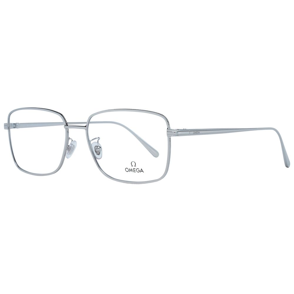 Omega Gray Metal Glasses Men's (Frames)