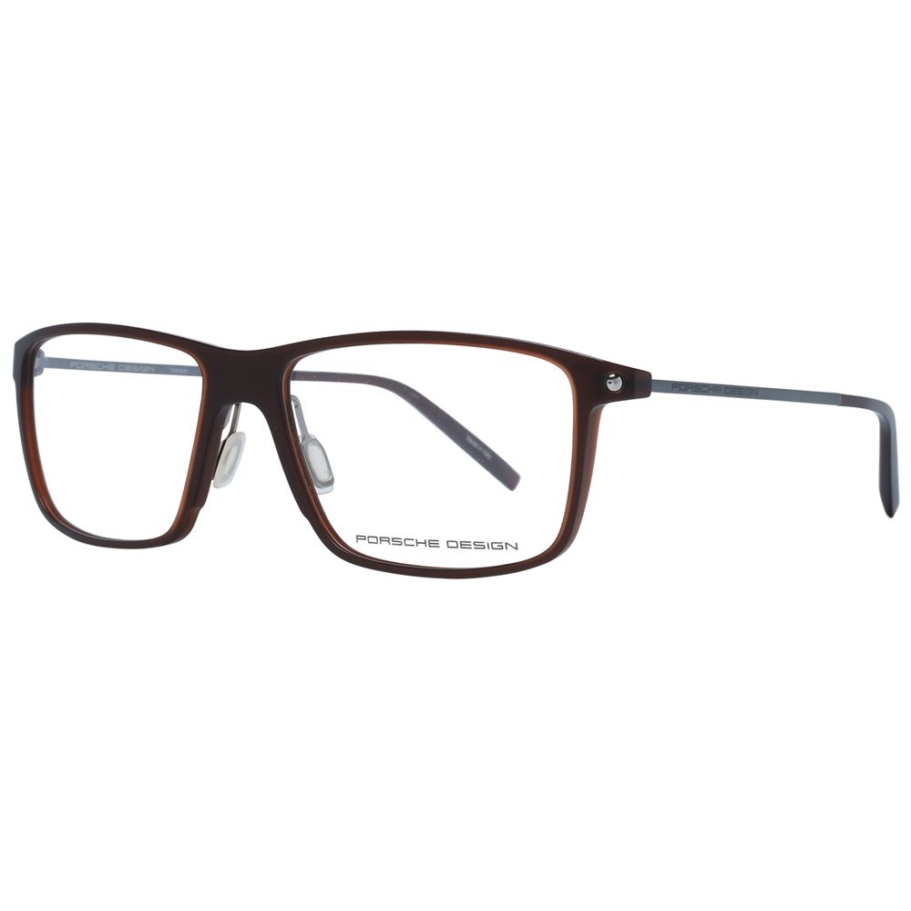 Porsche Design Brown Plastic Glasses Men's (Frames)