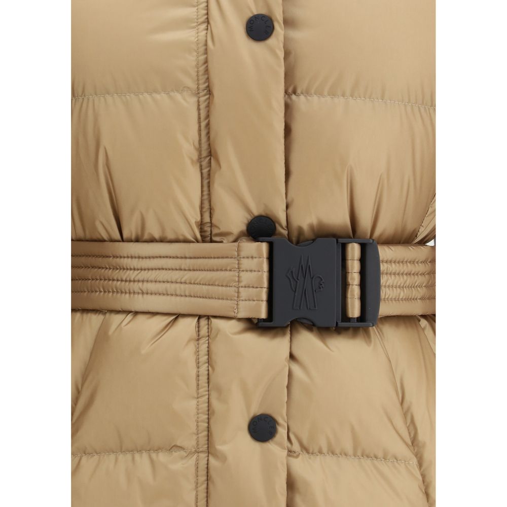 Beige Polyamide Coat - Thumbnail 3
