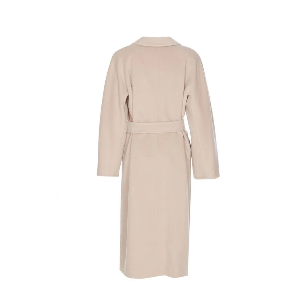 Beige Cashmere Coat - Thumbnail 2