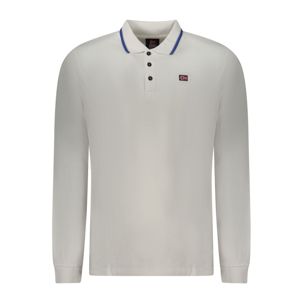 Bianco Cotton Men Polo Shirt