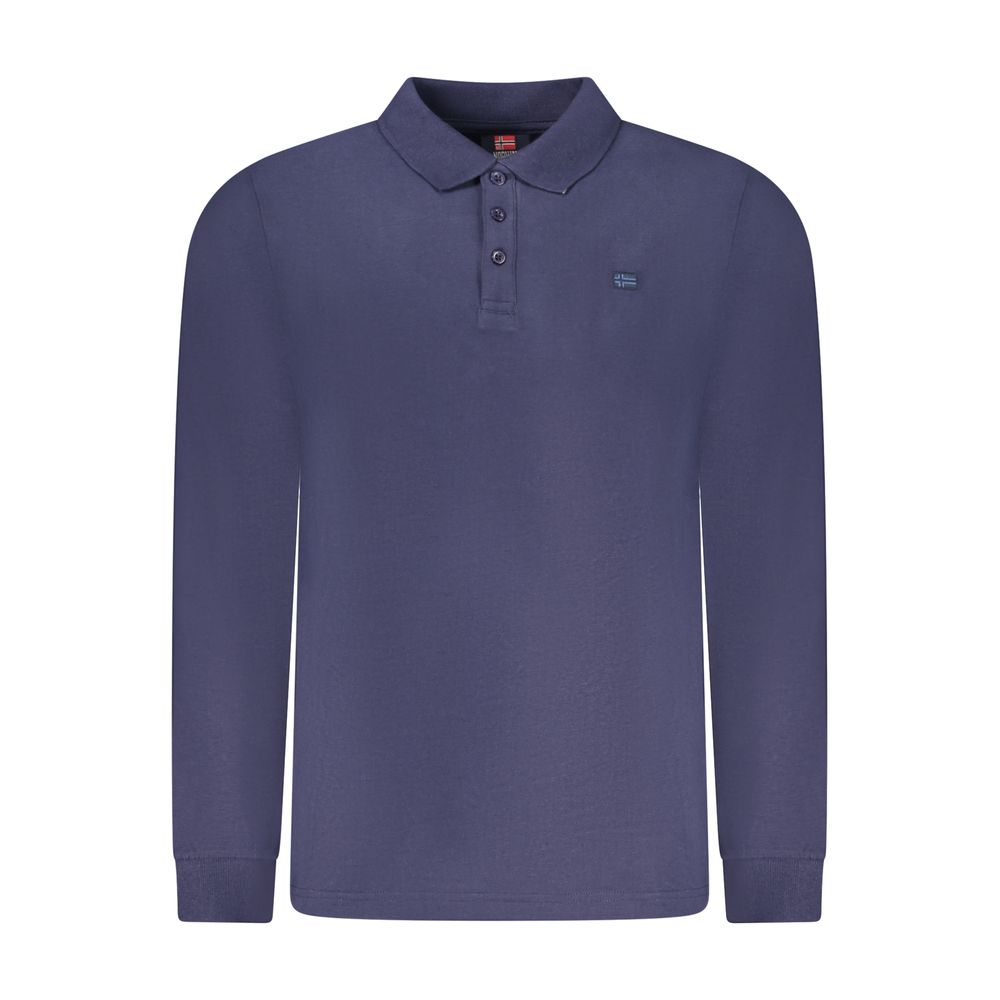 Blu Cotton Men Polo
