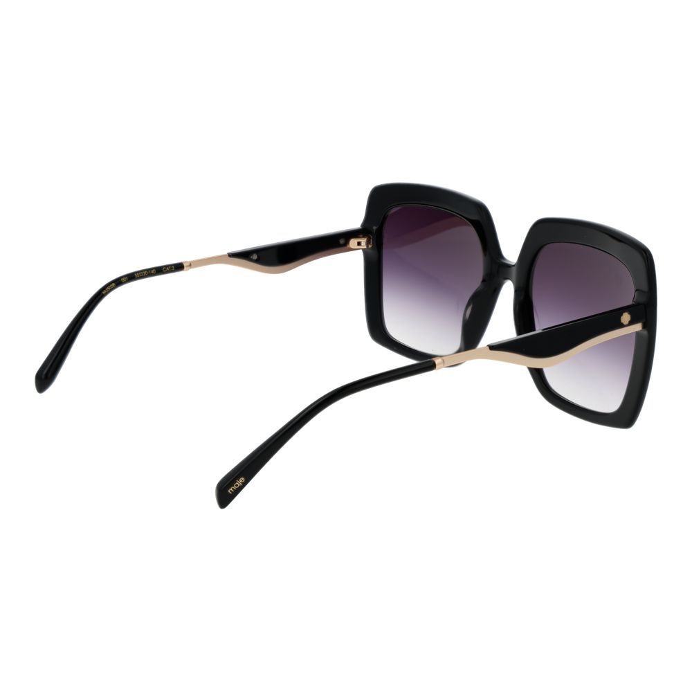 Black Acetate Sunglasses - Thumbnail 3