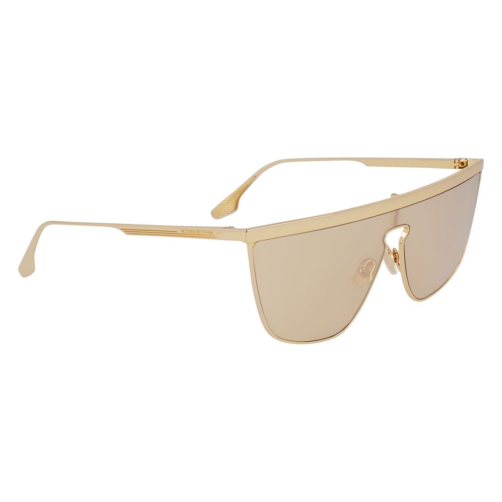 Gold Metal Sunglasses - Thumbnail 3