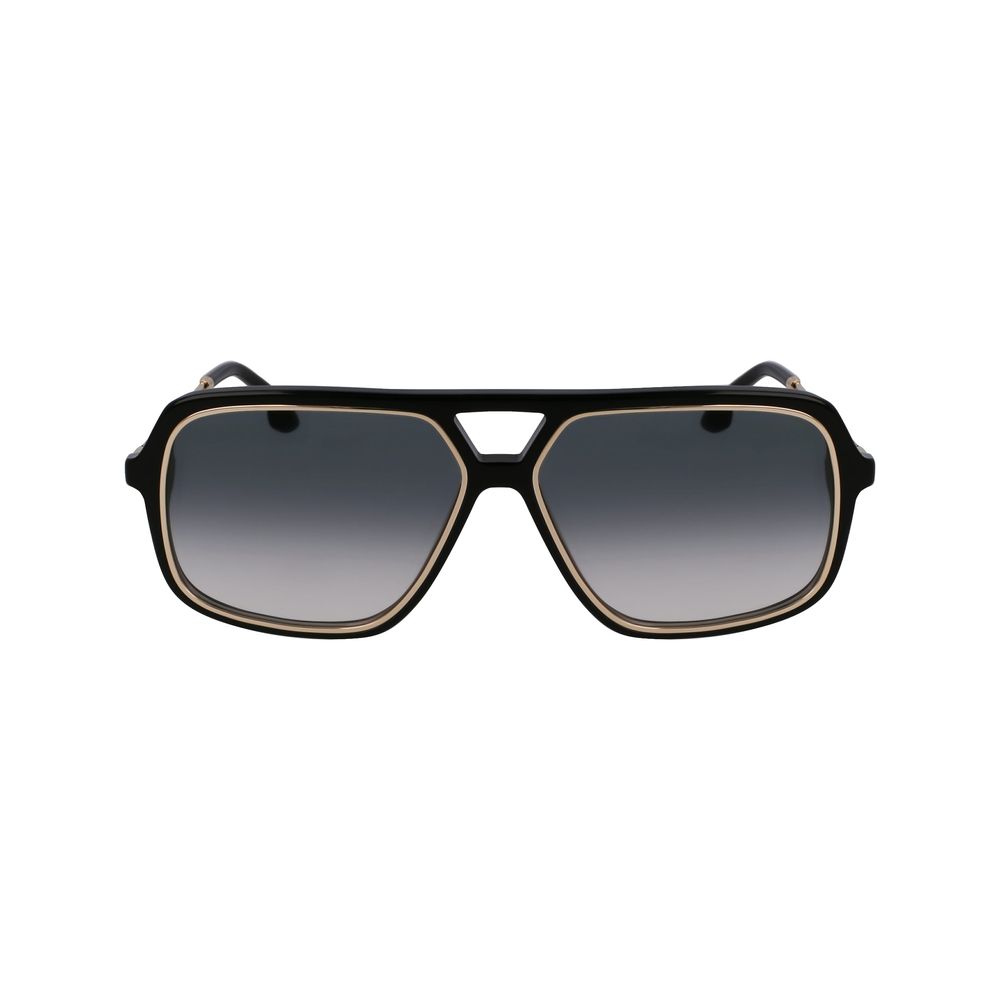 Black Acetate Sunglasses - Thumbnail 2
