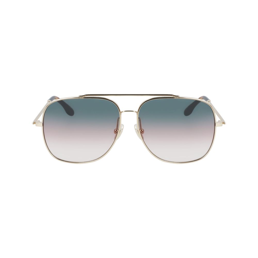Gold Metal Sunglasses - Thumbnail 2