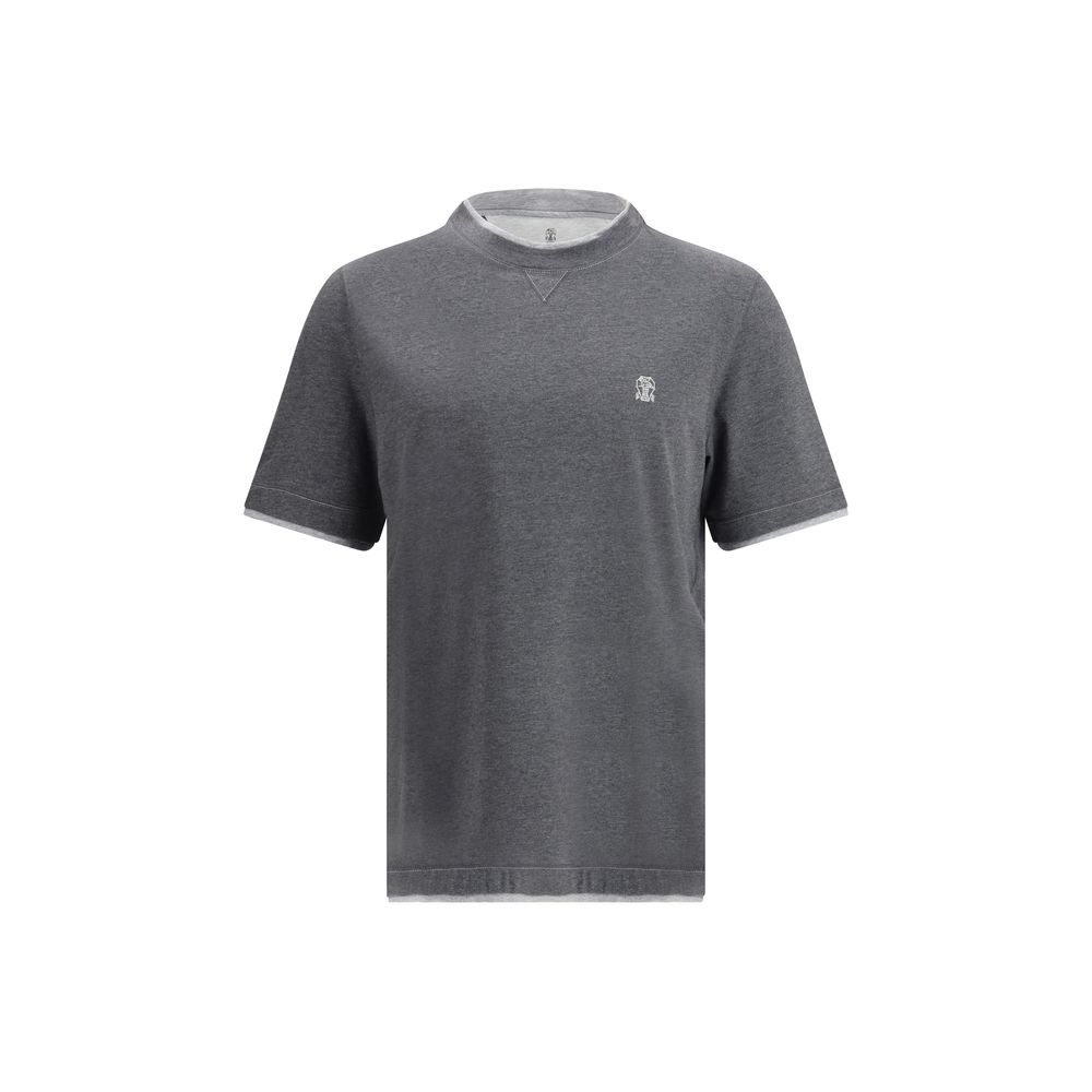 Gray Cotton T-Shirt