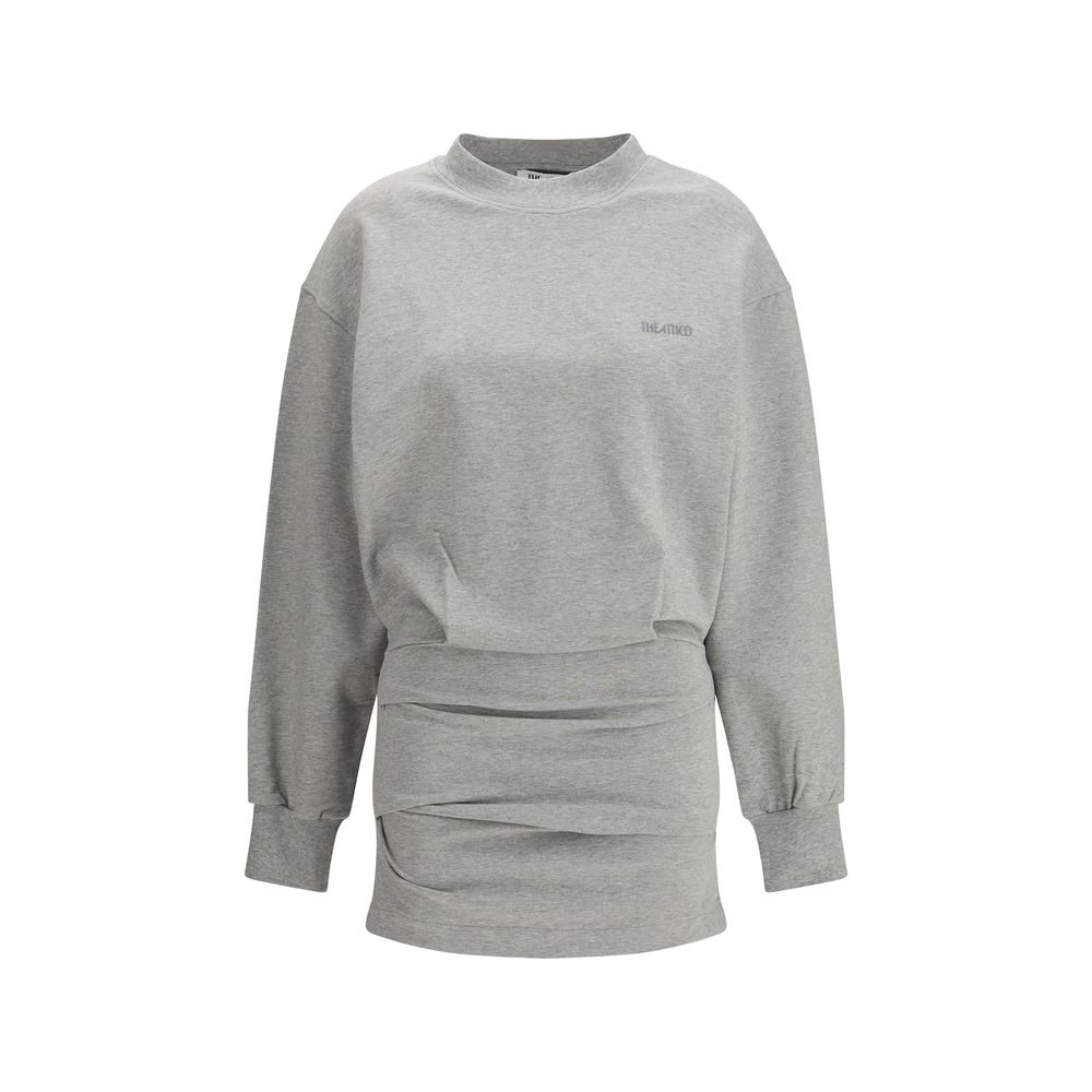The Attico Gray Cotton Casual Dress - Women
