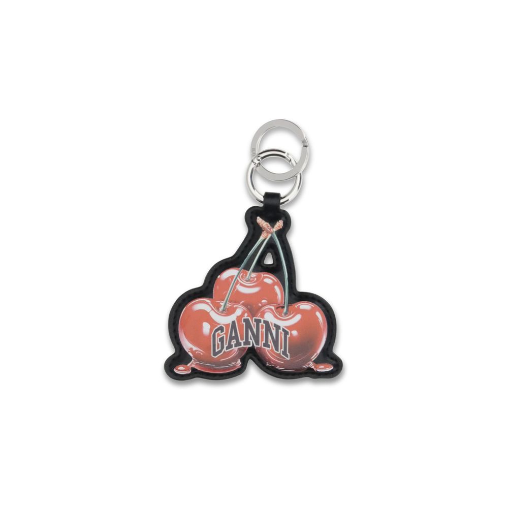 Multicolor Recycled Leather Keychain