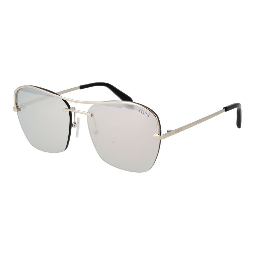Silver Metal Sunglasses