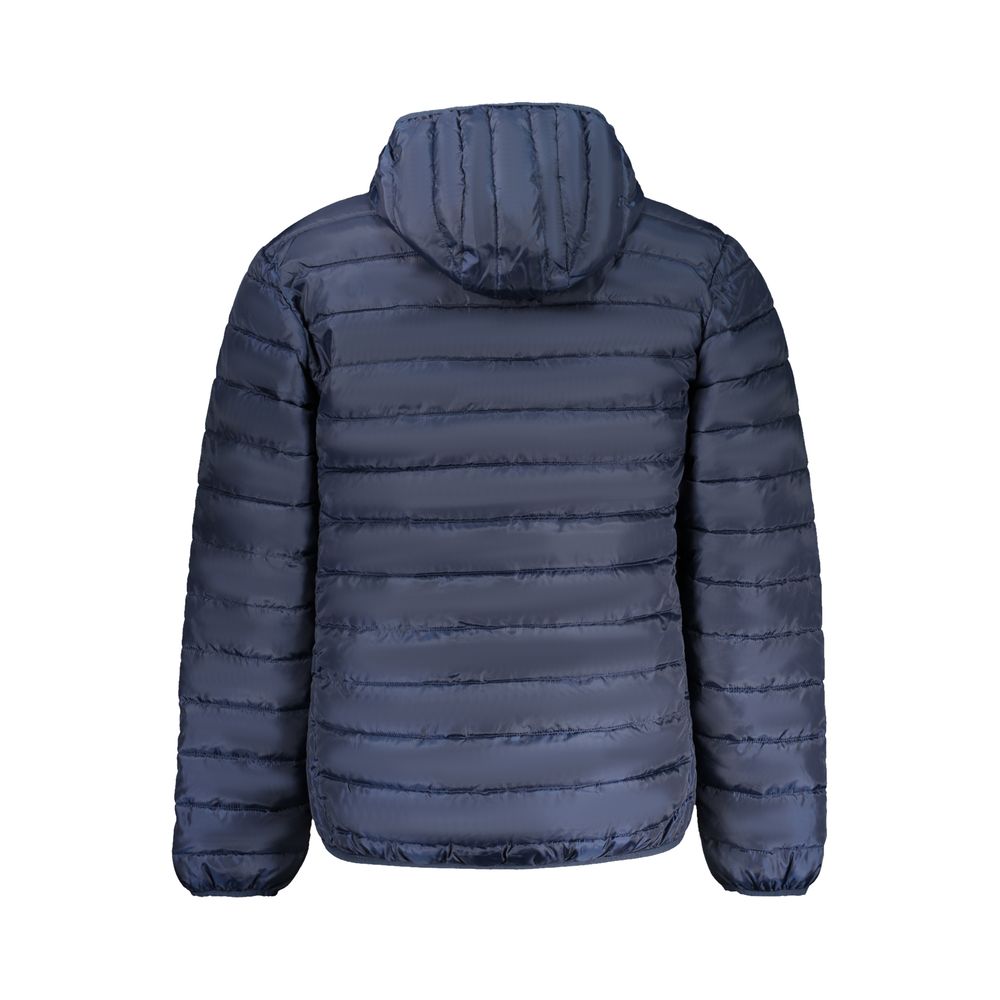 Blu Polyester Men's Jacket - Thumbnail 2