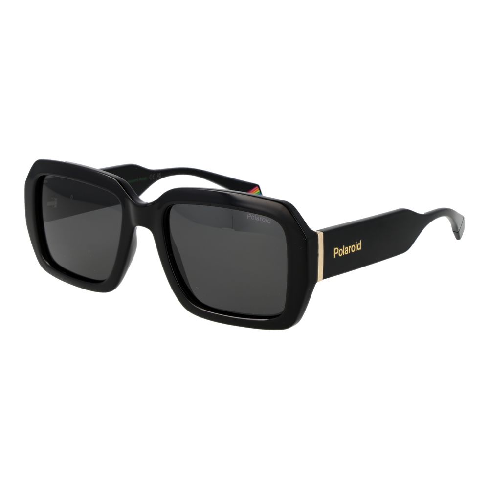 Polaroid - Polaroid Black Sunglasses - sunglasses - Black