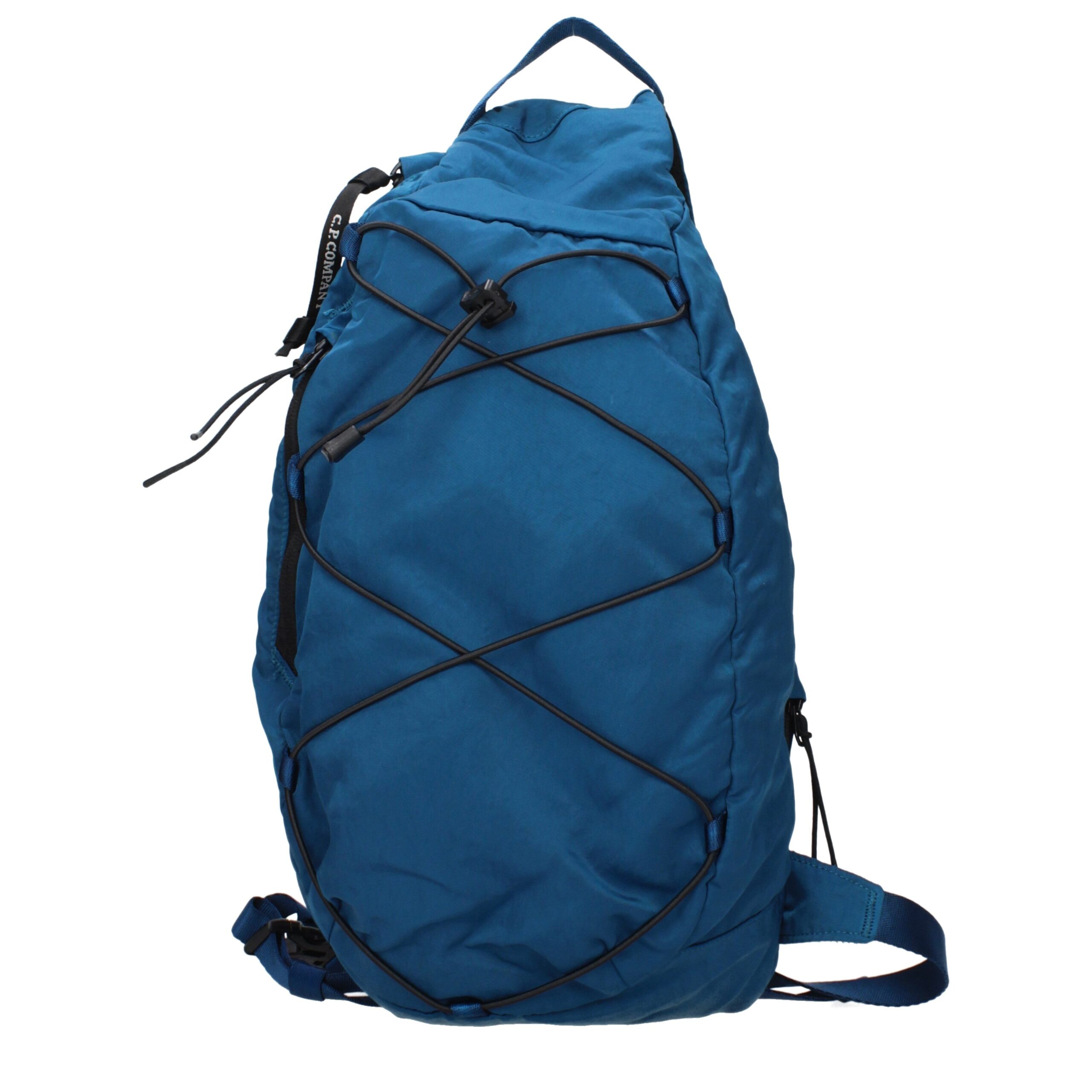 C. P. Company Blue Fabric Crossbody Bag - Men