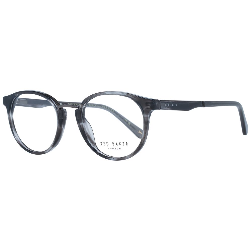 Ted Baker Gray Acetate & Metal Glasses Men's (Frames)