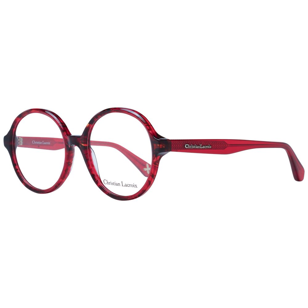 Christian Lacroix Red Acetate Glasses Women's (Frames)