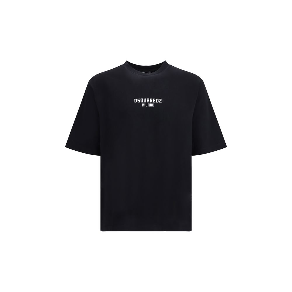 Black Cotton T-Shirt