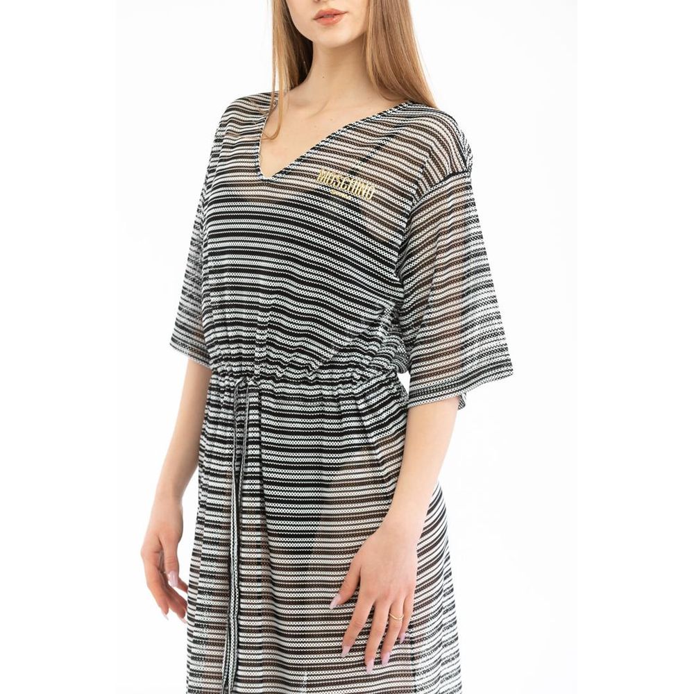 Multicolor Polyamide Casual Dress - Thumbnail 2